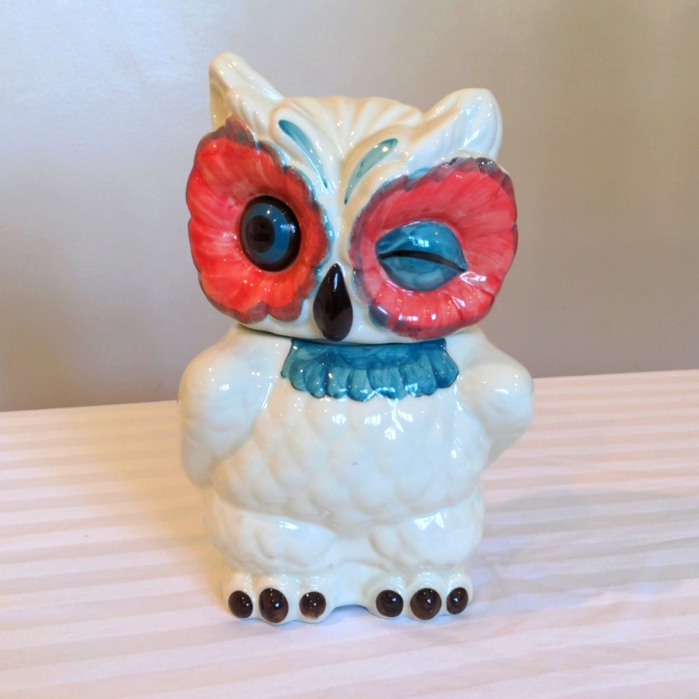 Anthropologie A Real Hoot Owl Cookie Jar
